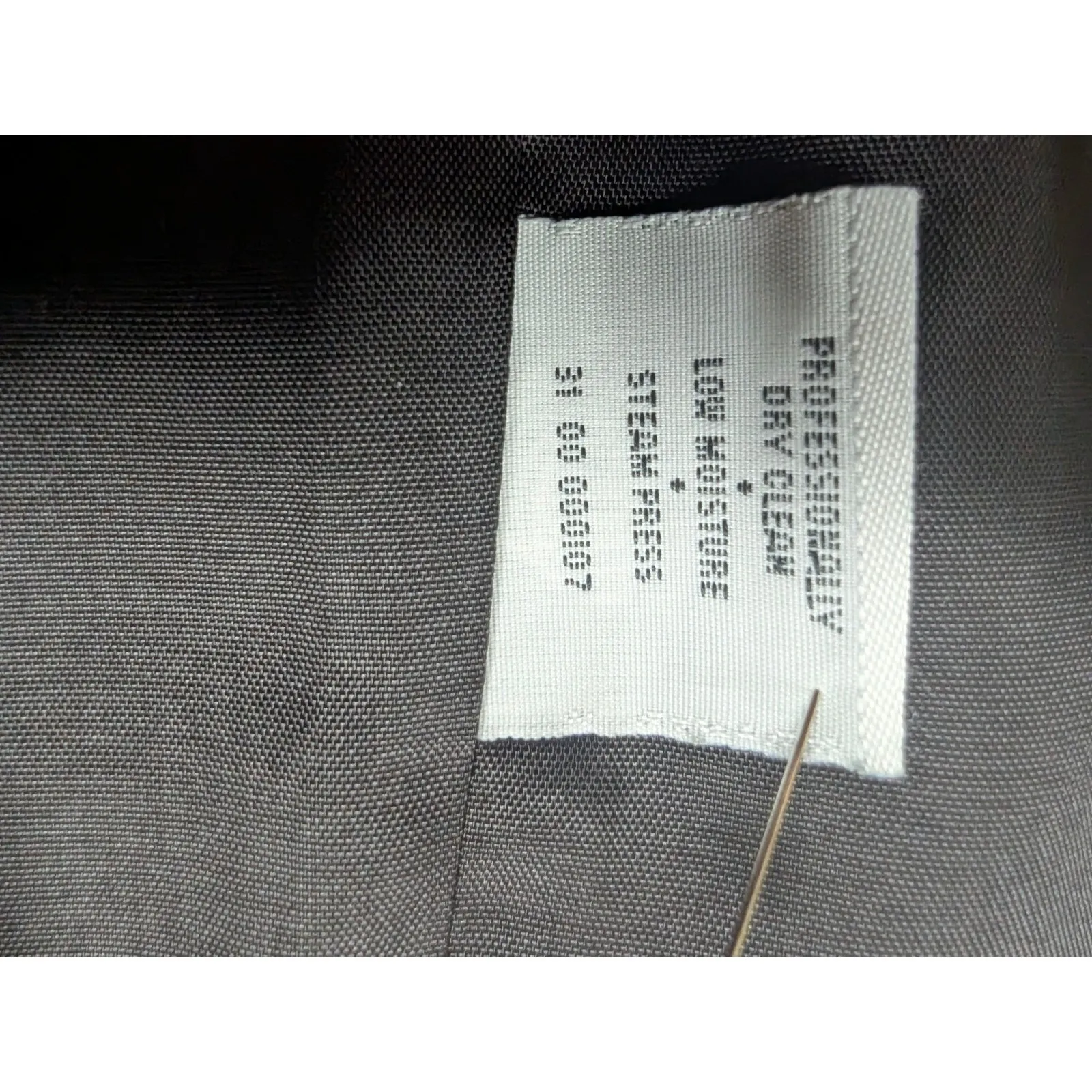 Pendleton Wool Classic Blazer – Size 16 Black Button Front Virgin Wool READ - Image 7