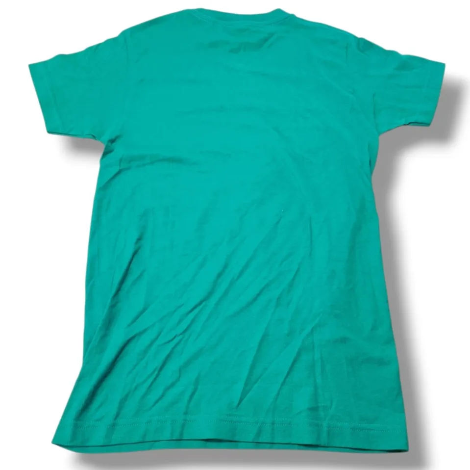 New The Lord Of The Rings Shirt Size XS Witch King Mask Graphic Print Shirt Flaw Green - Image 6