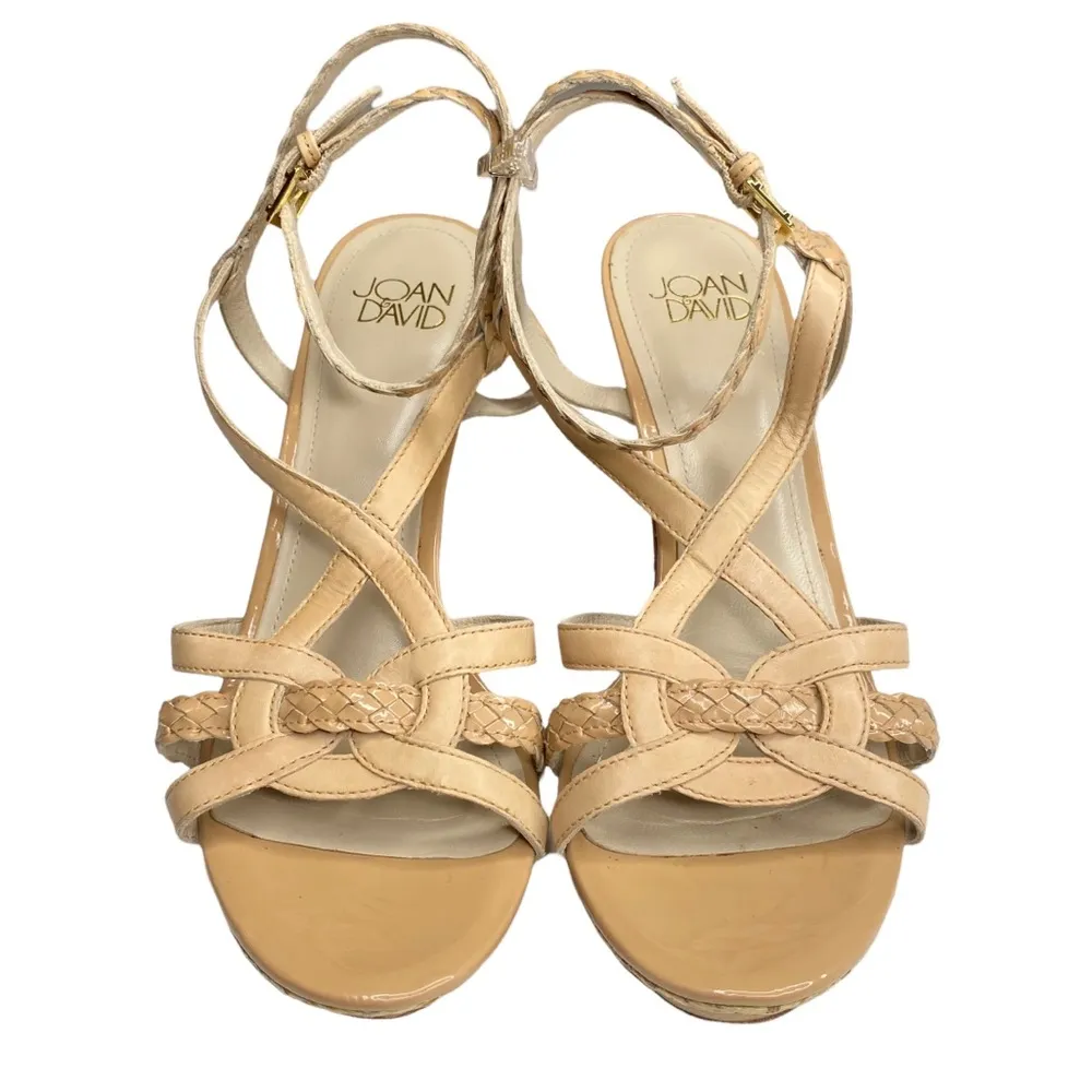 ☼ Dakenyon Platform Stilettos Heeled Sandals ☼ Nude Patent Leather - Image 10