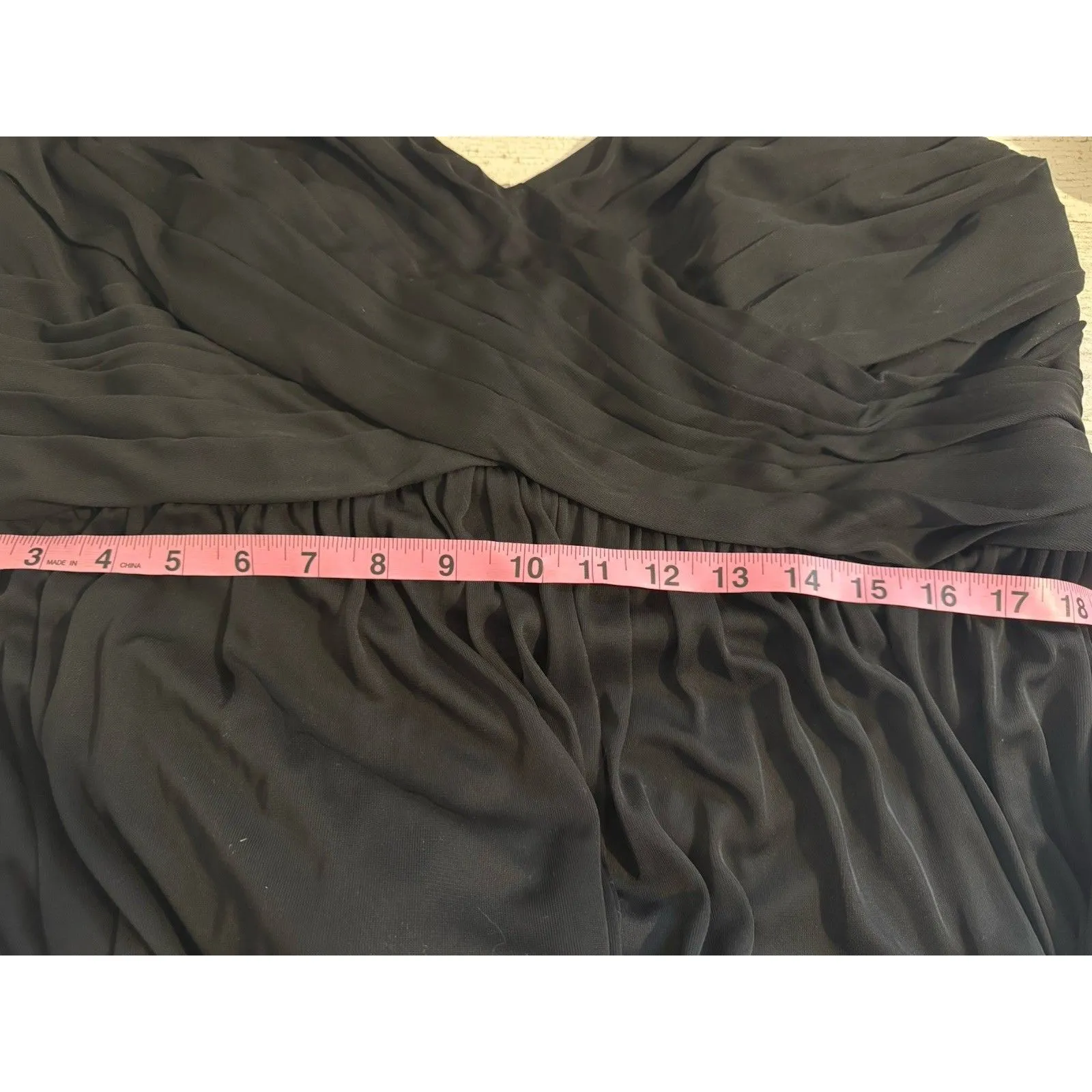 Davids bridal bridesmaid dress prom semi formal style F15933 Black Size 22 - Image 5