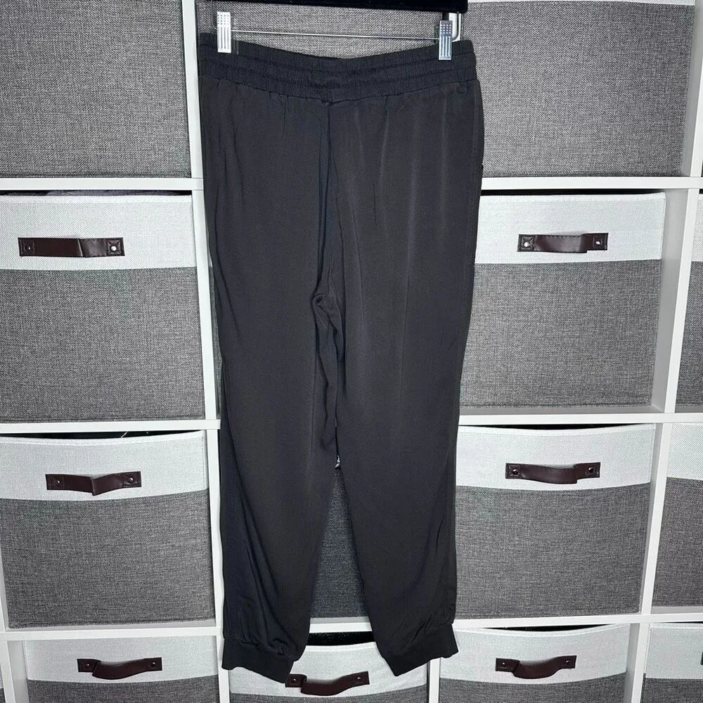 Splendid Camo & Gray Print Jogger Pants Drawstring Waist Size Small - Image 15