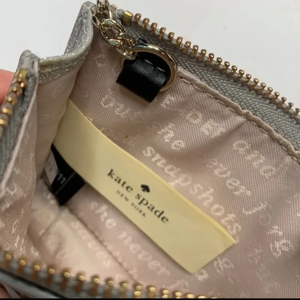 Silver Glitter Bag - Image 4