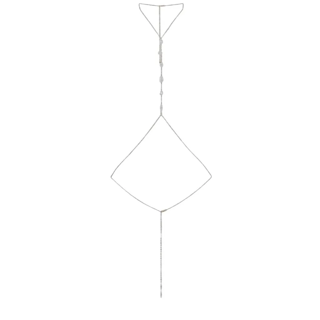 petit moments Set Body Chain in Gold One Size Womens Pearl Jewelry - Image 2