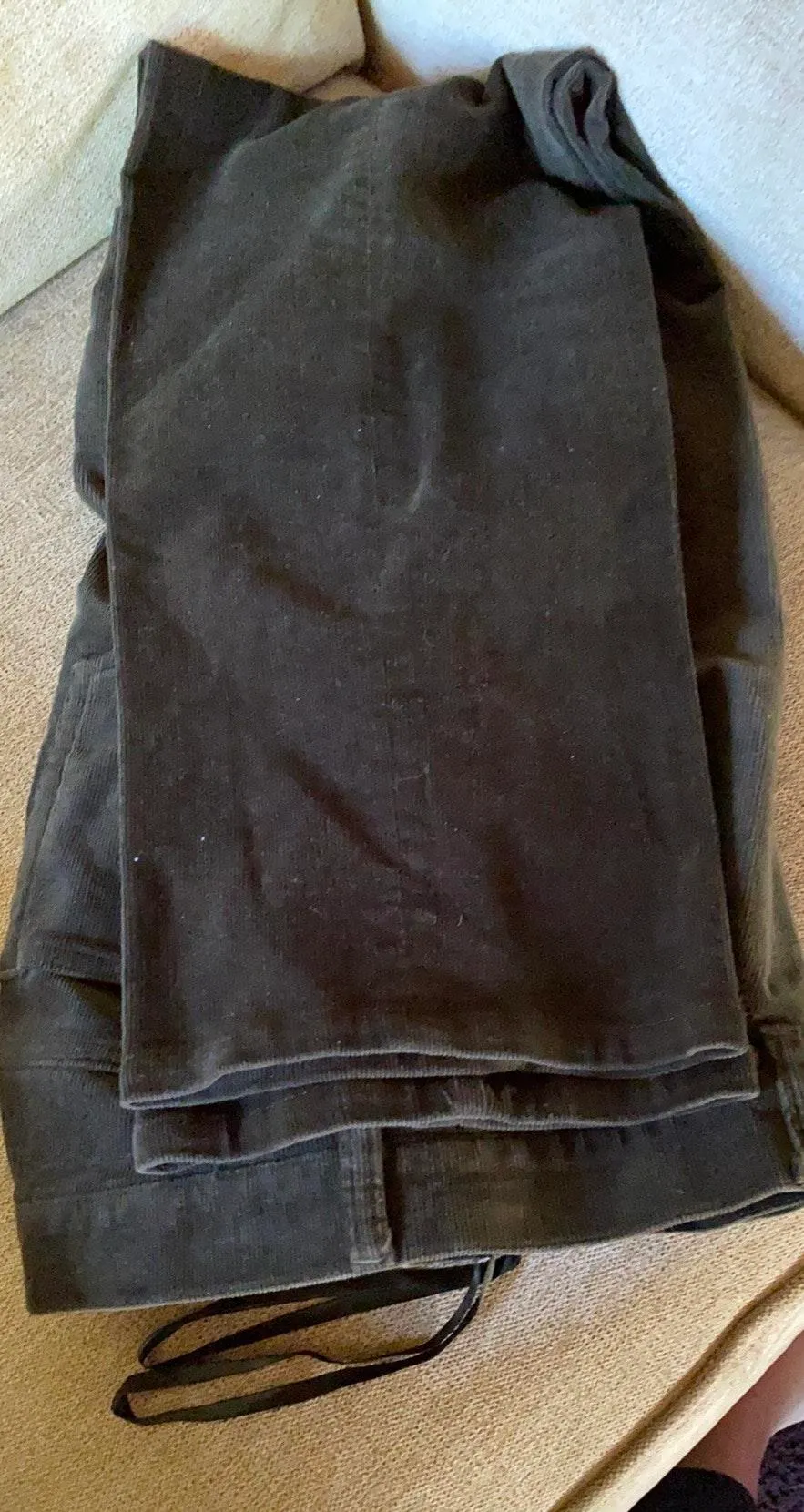  Evan-Picone  Brown Corduroy Pants  - Image 2