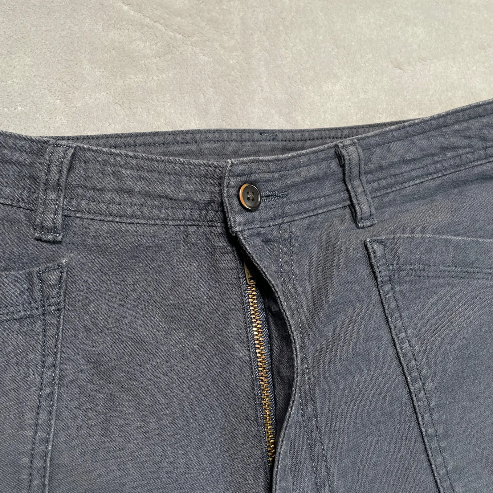 Patagonia Pants Womens 14 Organic Cotton Slub Woven Wide Leg Casual - Image 6