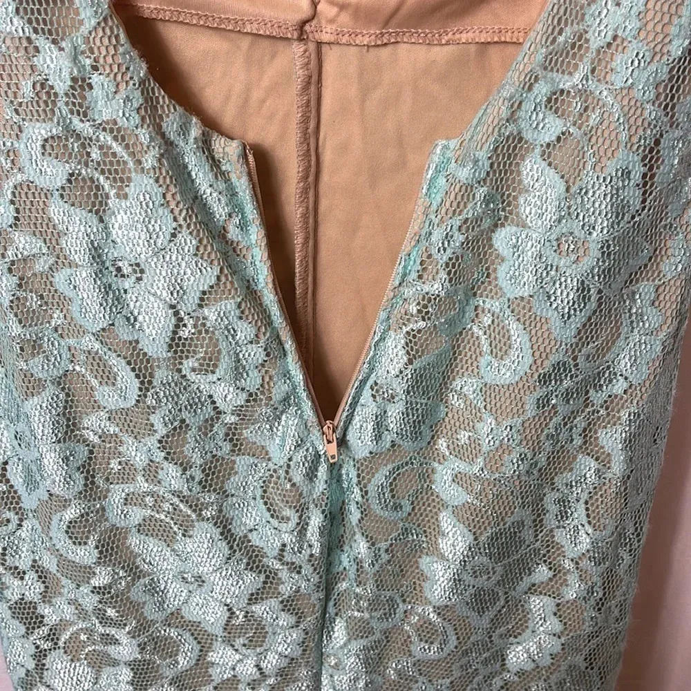 B. Darlin Formal Gown Holiday Tiffany Blue Dress 5/6 - Image 11