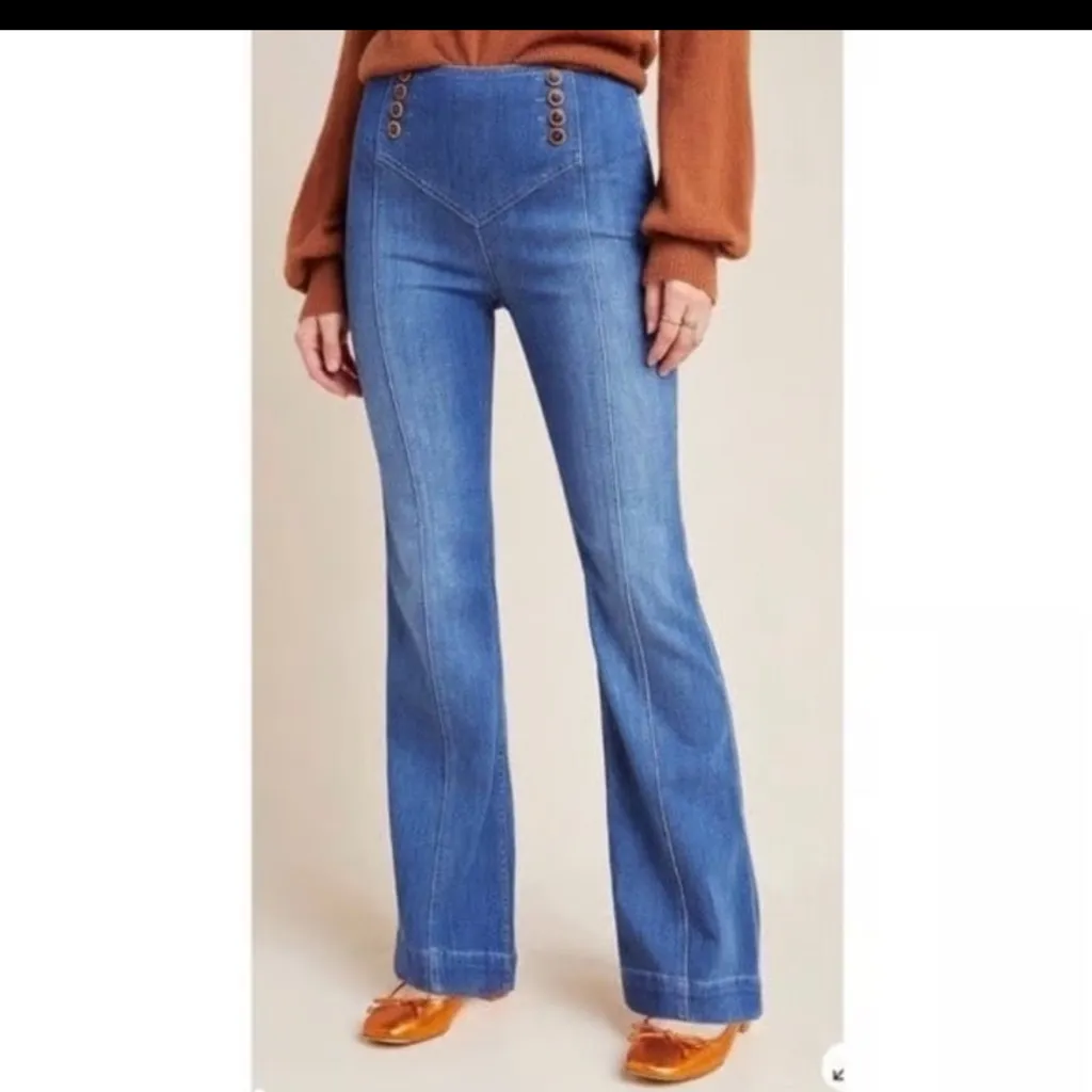 Anthropologie Pilcro and the Letter Press 70s style Jeans - Image 3