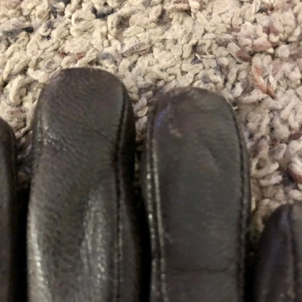 Thinsulate Insulation Leather Gloves Womens M Used Brown 40 Gram Size M - Image 4