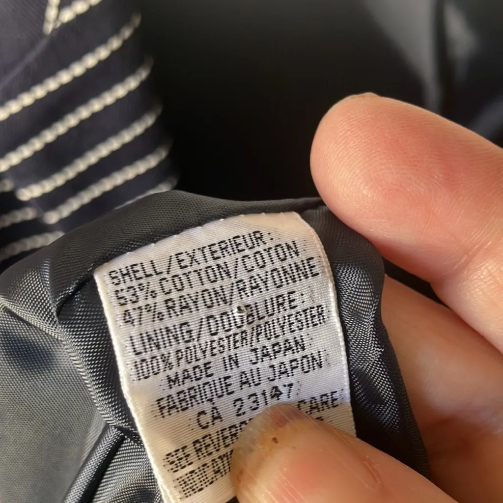 Talbots Striped Blazer 8 petite - Image 4