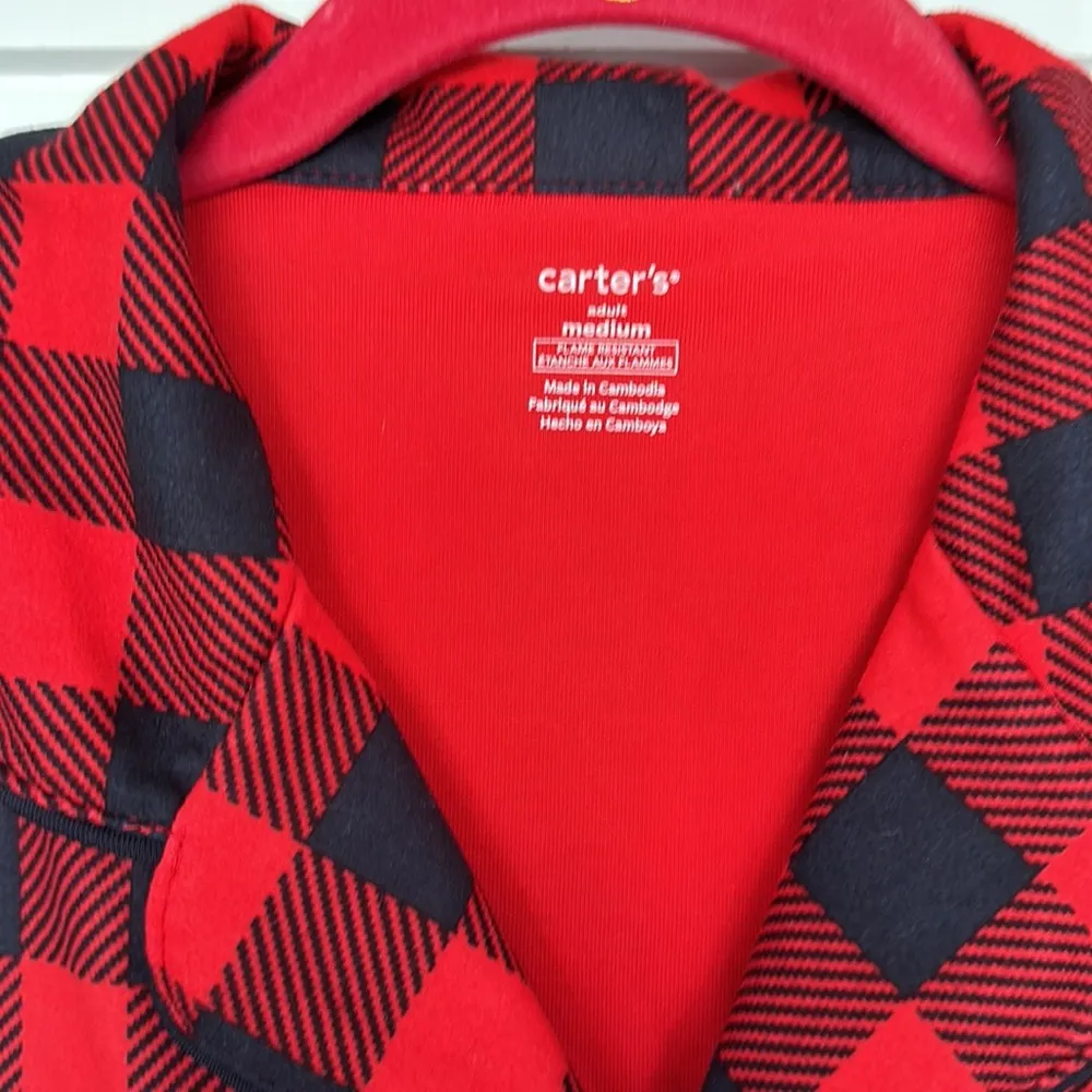 Carter’s Buffalo Check Fleece Coat - Image 3