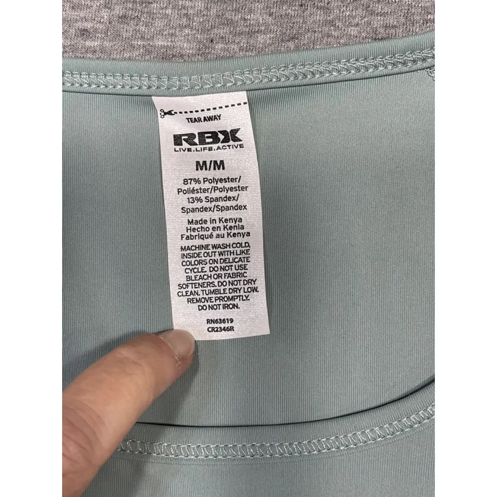 Women's RBX Shirt, Size M, Light Green Size M - Image 3