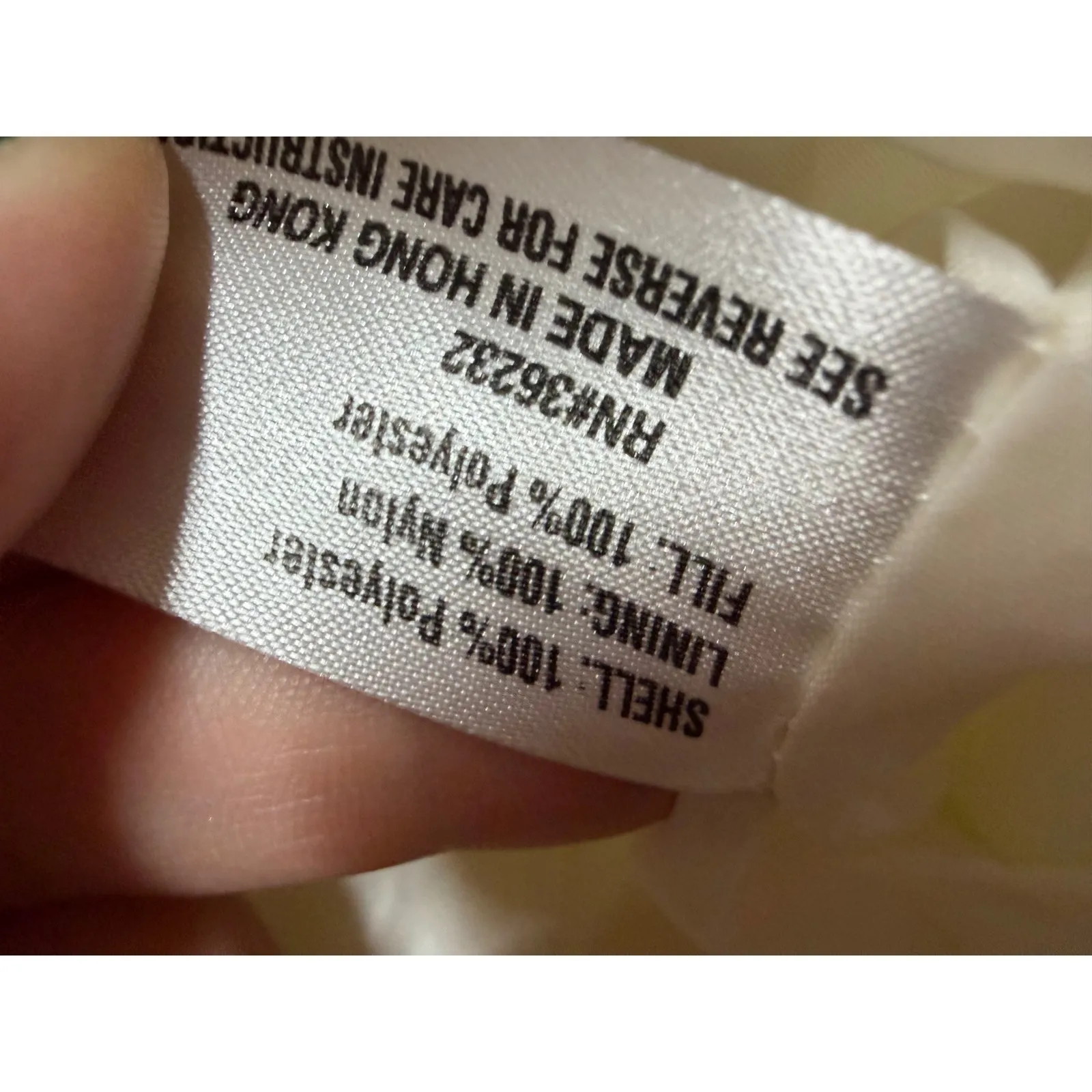 Gallery White Quilted Puffer Style Lightweight Jacket Rose Print Size medium - Image 6