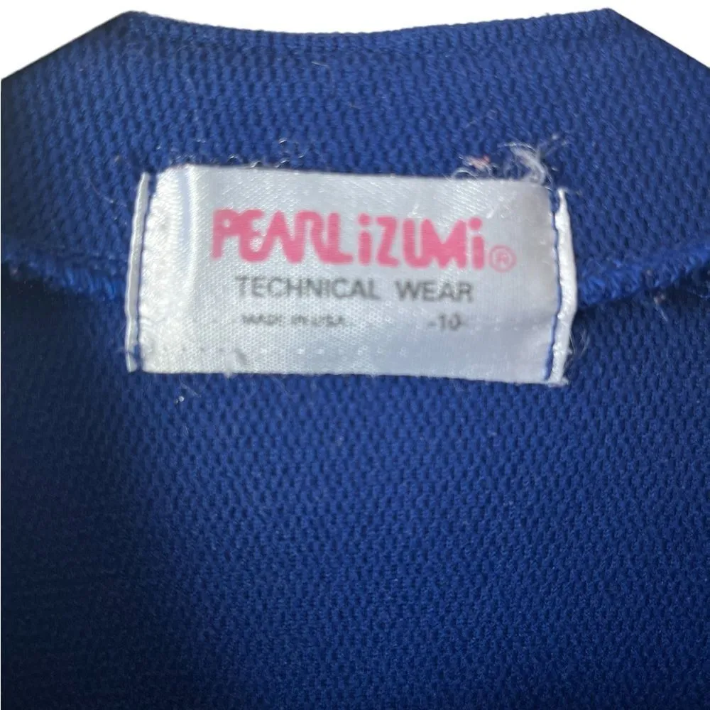 Pearl Izumi Womens Blue Half Zip Light Weight Jacket, Womens Size 10/Sm.to Med. - Image 4