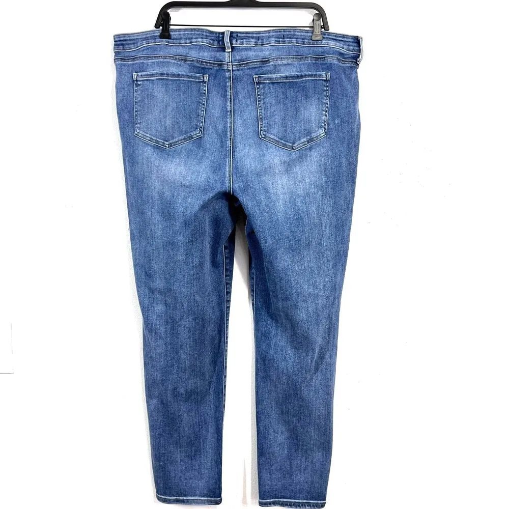 NYDJ Alina Legging Womens 22  Lift X Tuck Technology Stretch Blue Comfort Casual - Image 2