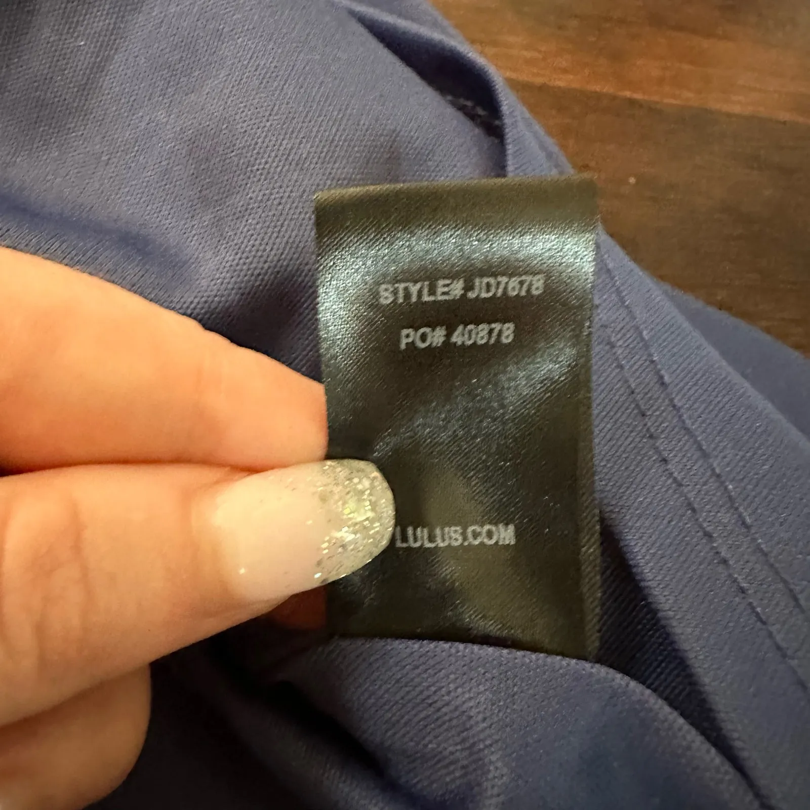 Lulus Season of Fun blue off-the-shoulder fit & flair mini dress size M - Image 10