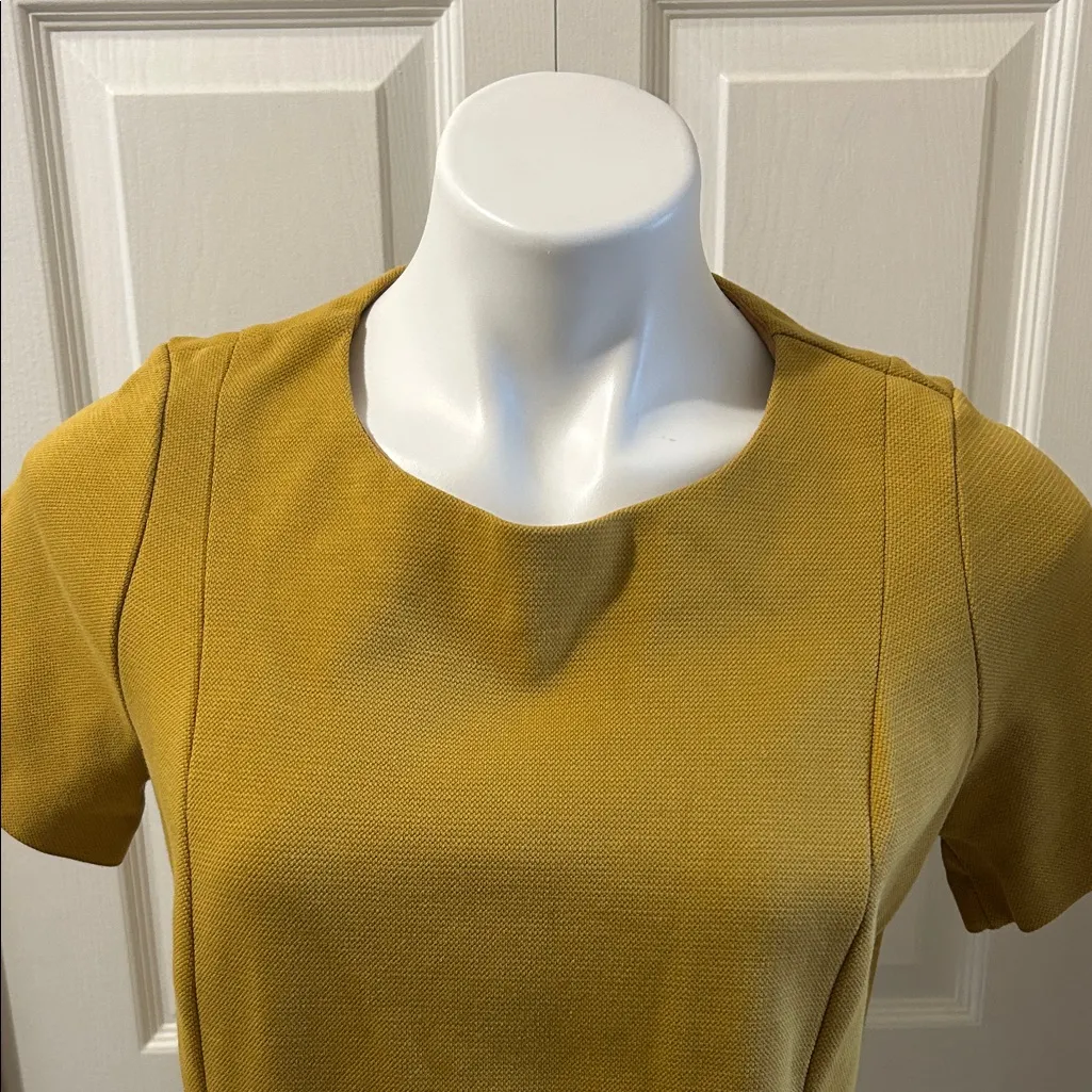 Boden Short Sleeve Structured Cotton Top, Size 10 - Image 4