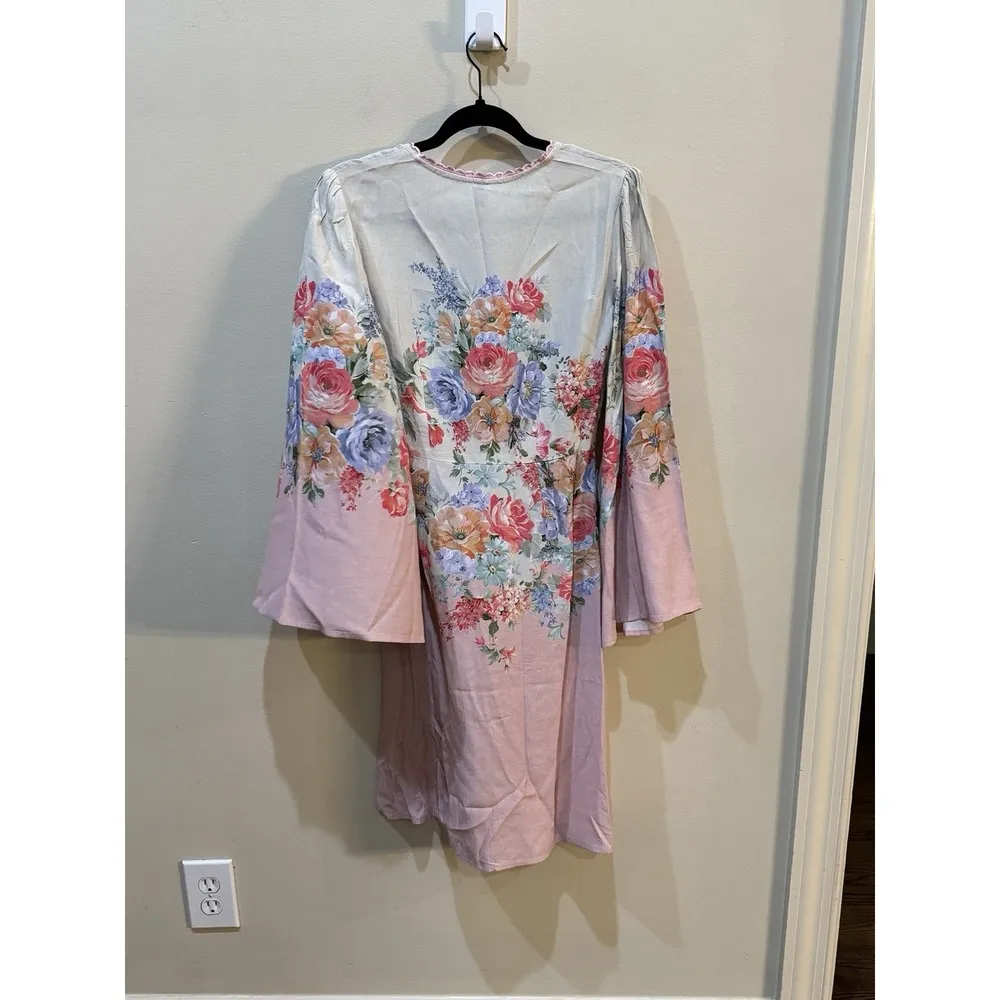 bl^nk London Anthropologie CARMELLA SHIRT DRESS Size Small Romantic Cottage Core - Image 4