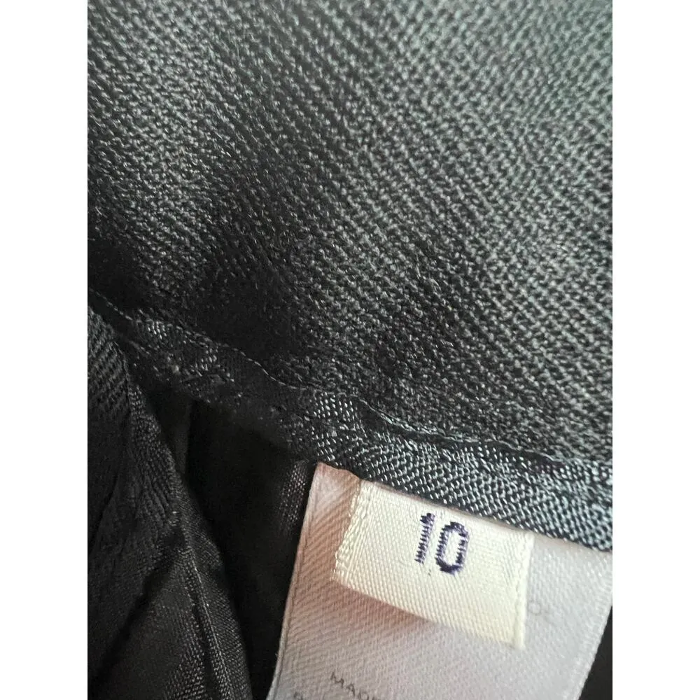 Pendleton 100% Virgin Wool Women's Size 10 Lined Trouser Black Pants - Image 4