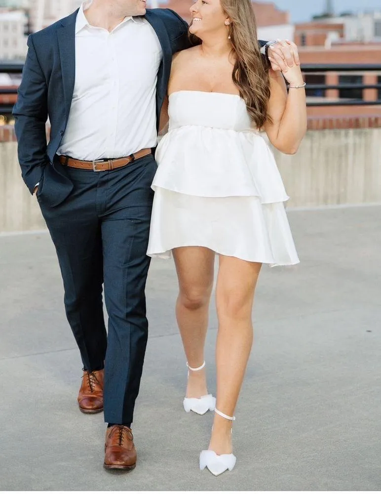 12th Tribe Sophie Satin Dress - Image 3