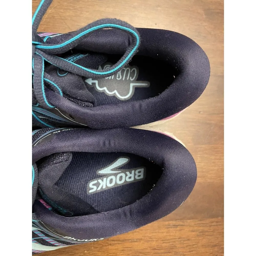 Women's Brooks Glycerin 15 Blue & Purple Running Athletic Shoes Size 8.5 - Image 2