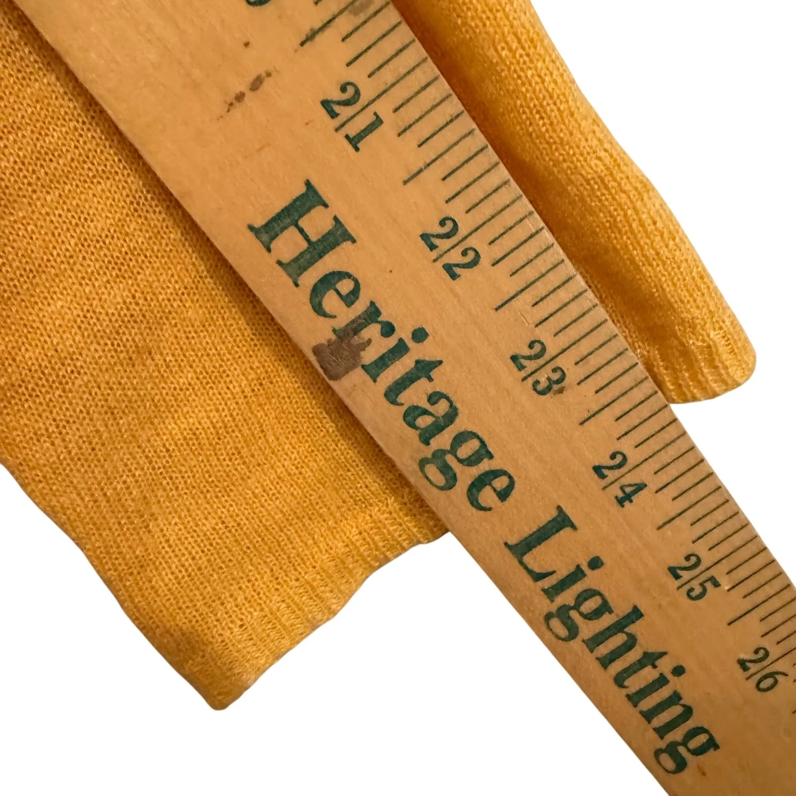 Angel Of The North Anthropologie Visionary Cardigan Women's Small Yellow Crochet - Image 10