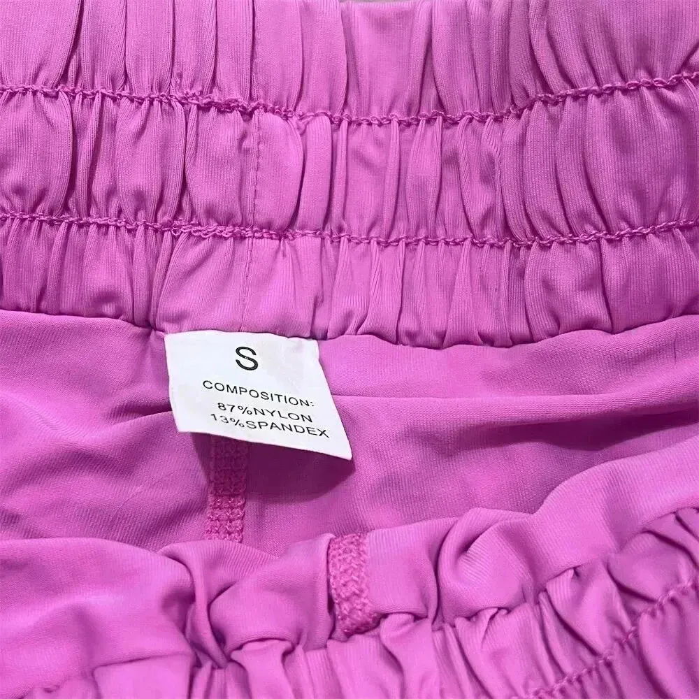 Y2K Women's Pink Yoga Athletic Skort Size S Running Yoga Tennis Casual - Image 2