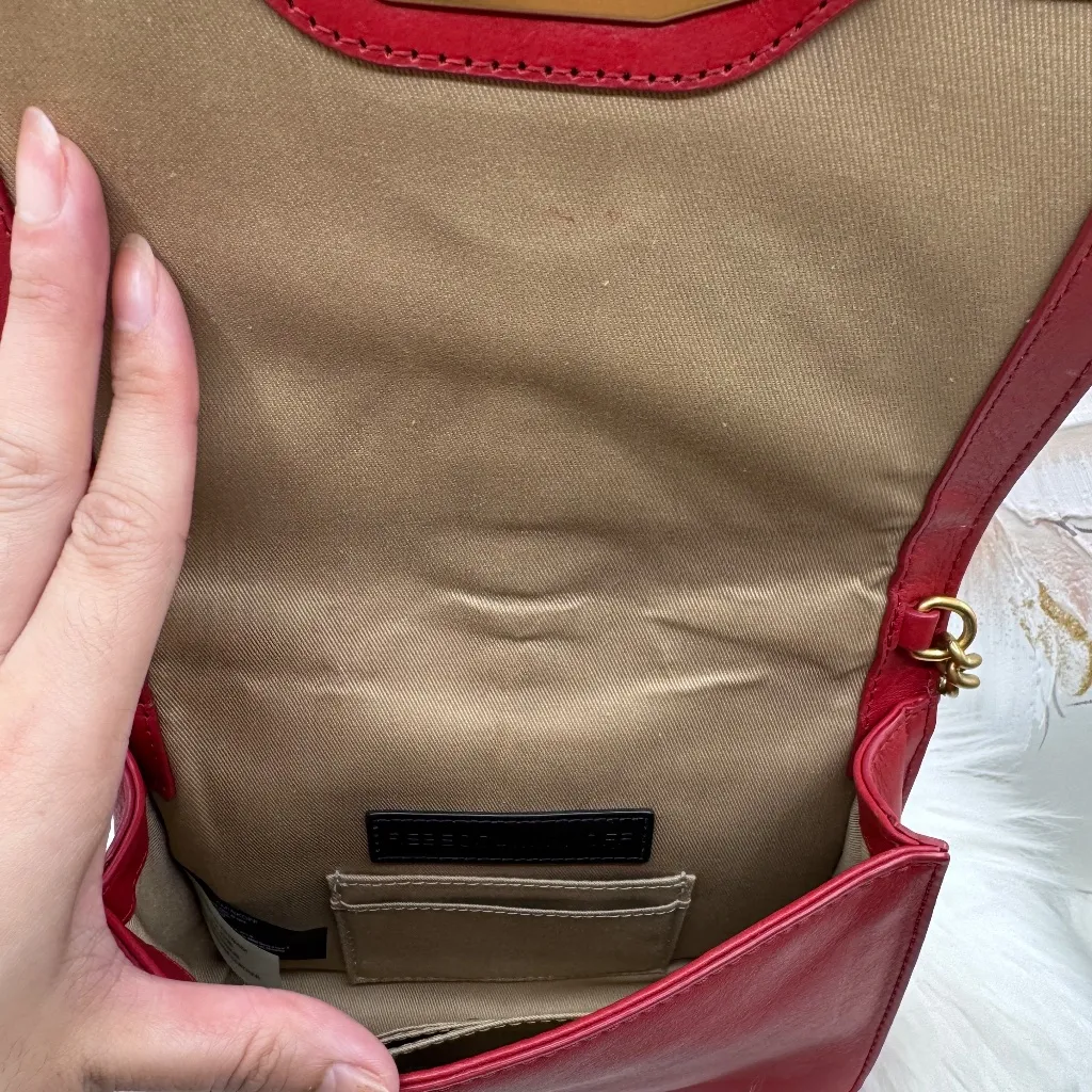 Rebecca Minkoff Red Small Crossbody Purse - Image 8