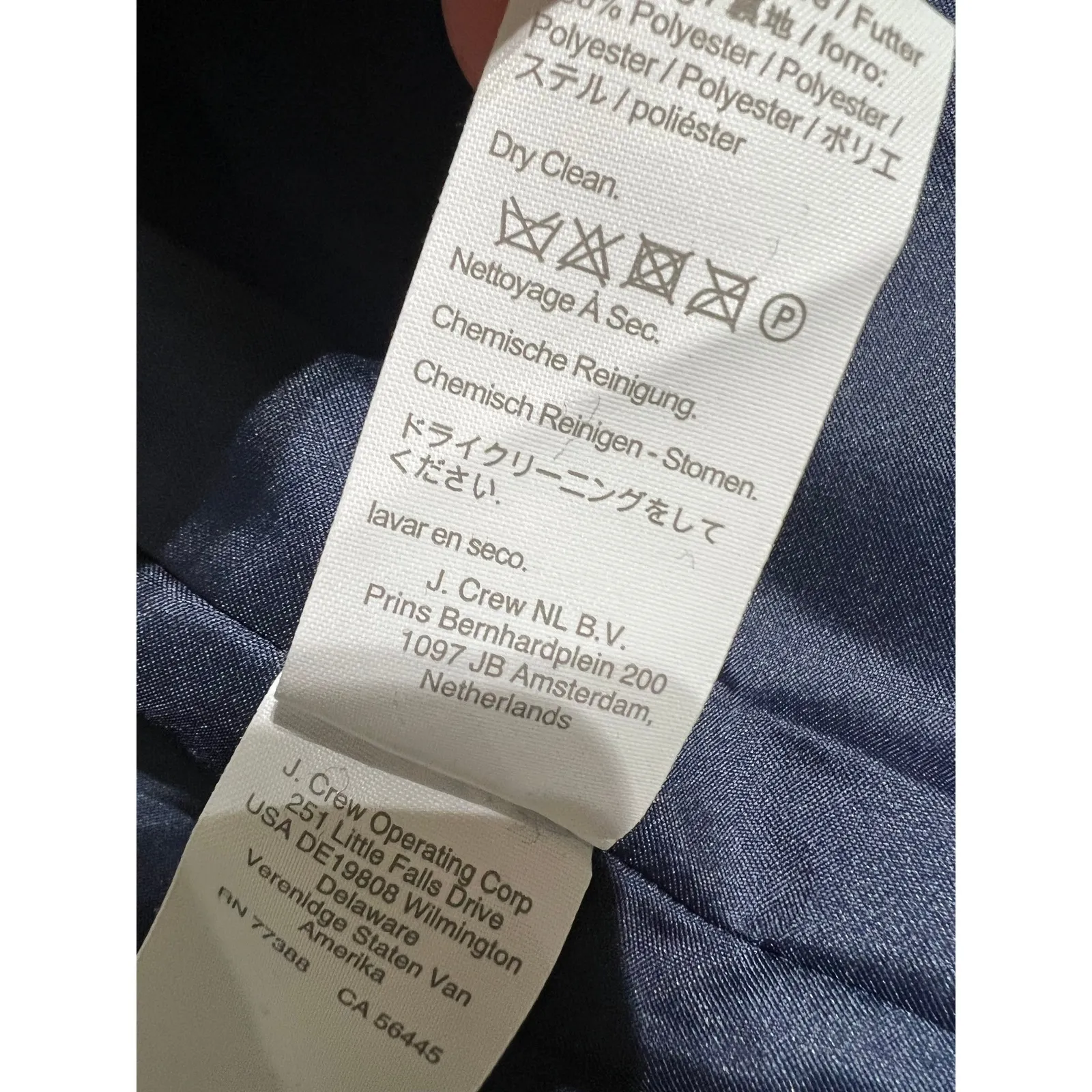 J. Crew Blazer Jacket Mario Bellucci Italian Wool Blend Wrap Coat Tie Belt 12 - Image 7