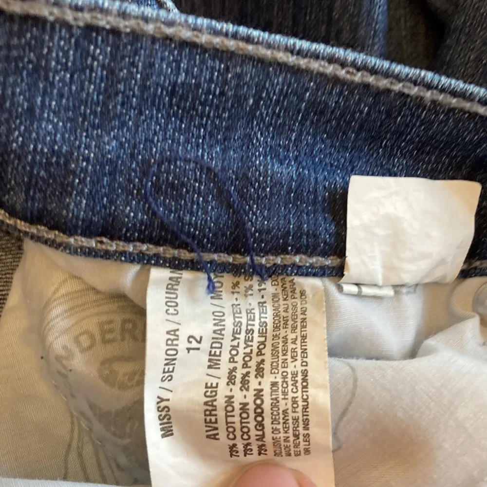 NWT Gloria Vanderbilt size 12 Amanda Blue jeans Classic Fit Tapered - Image 11