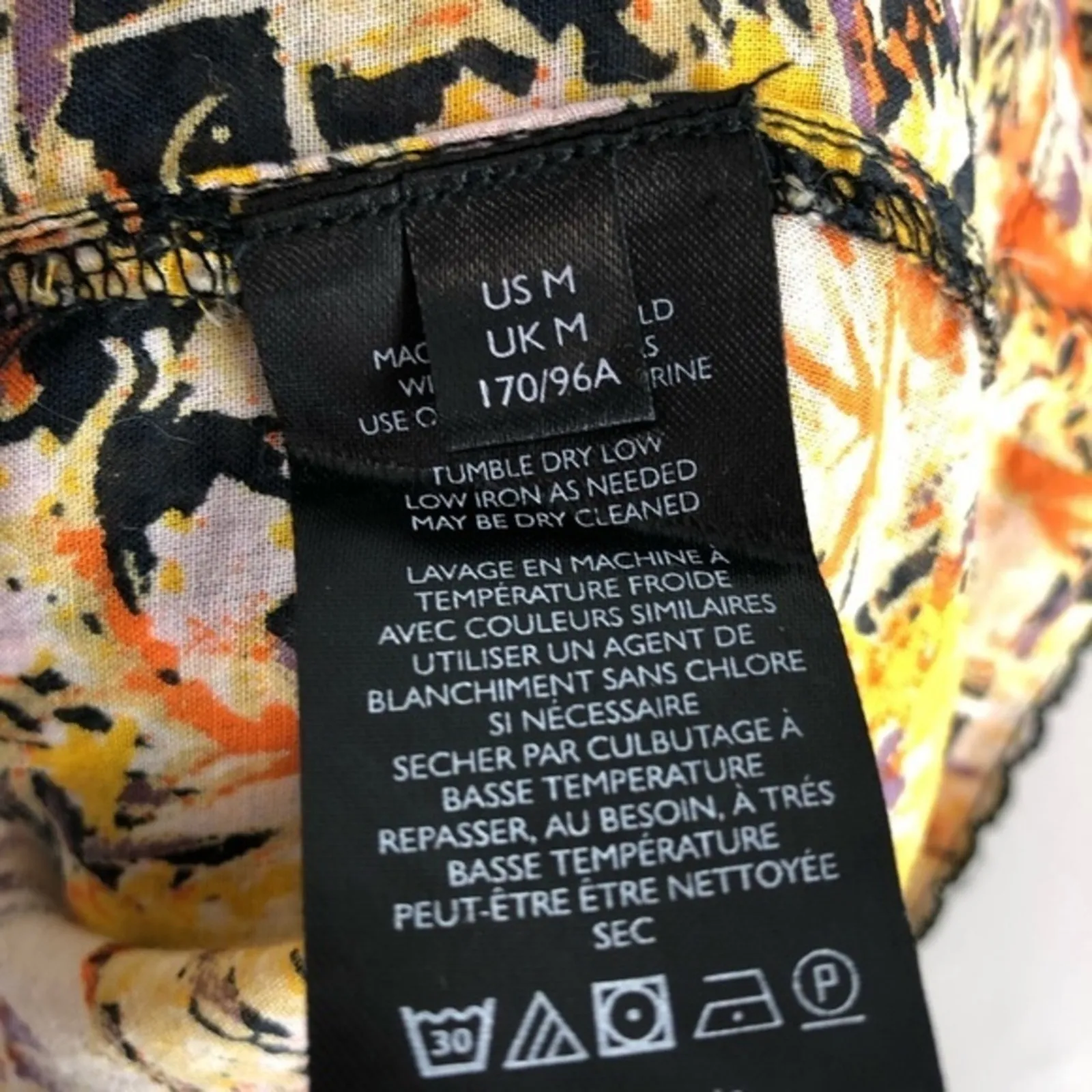 Free People Boho Floral Cool Meadow Printed Top in Midnight Combo Medium NEW - Image 11