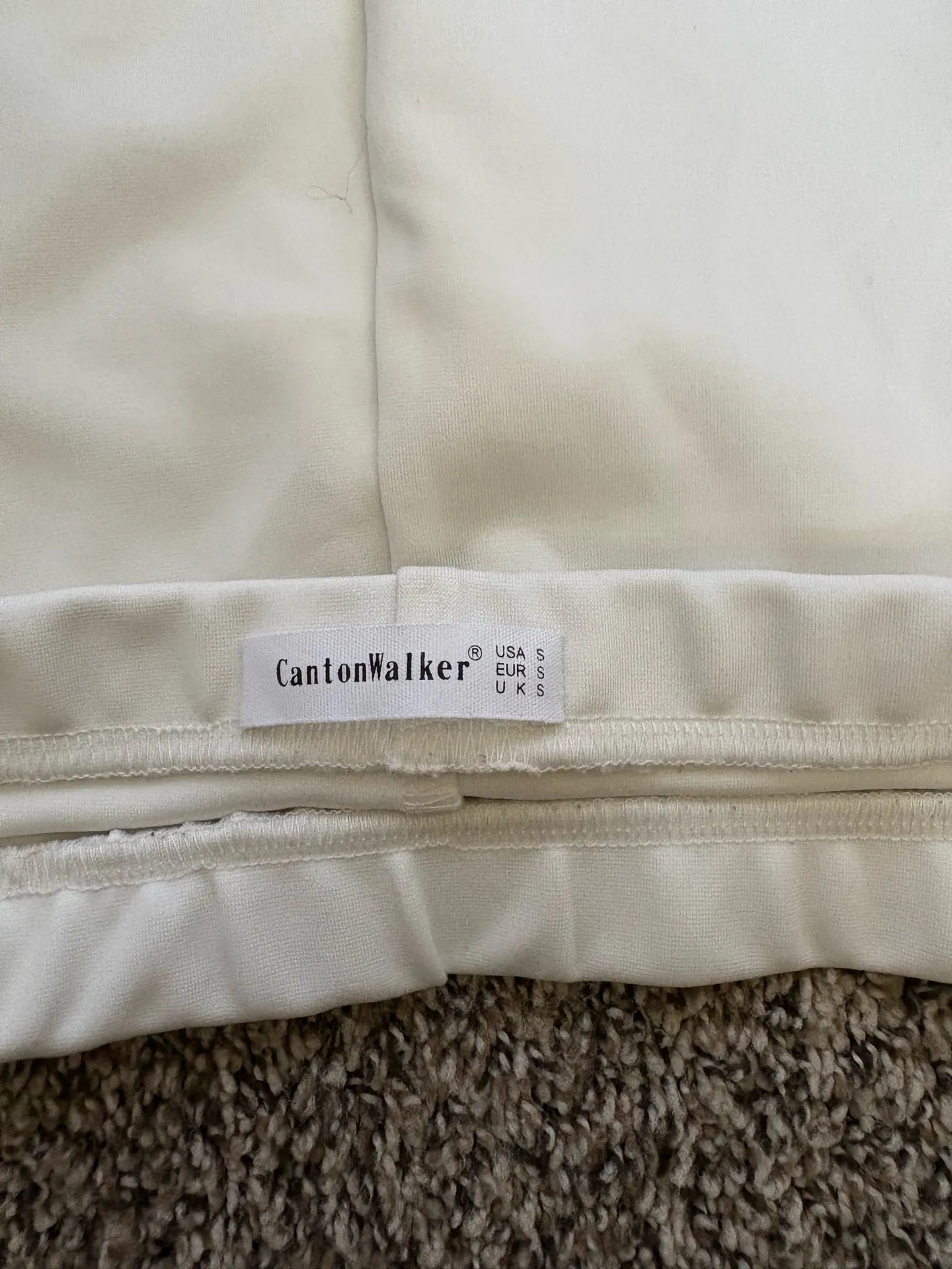 Cantonwalker White Mini Skirt - Image 3
