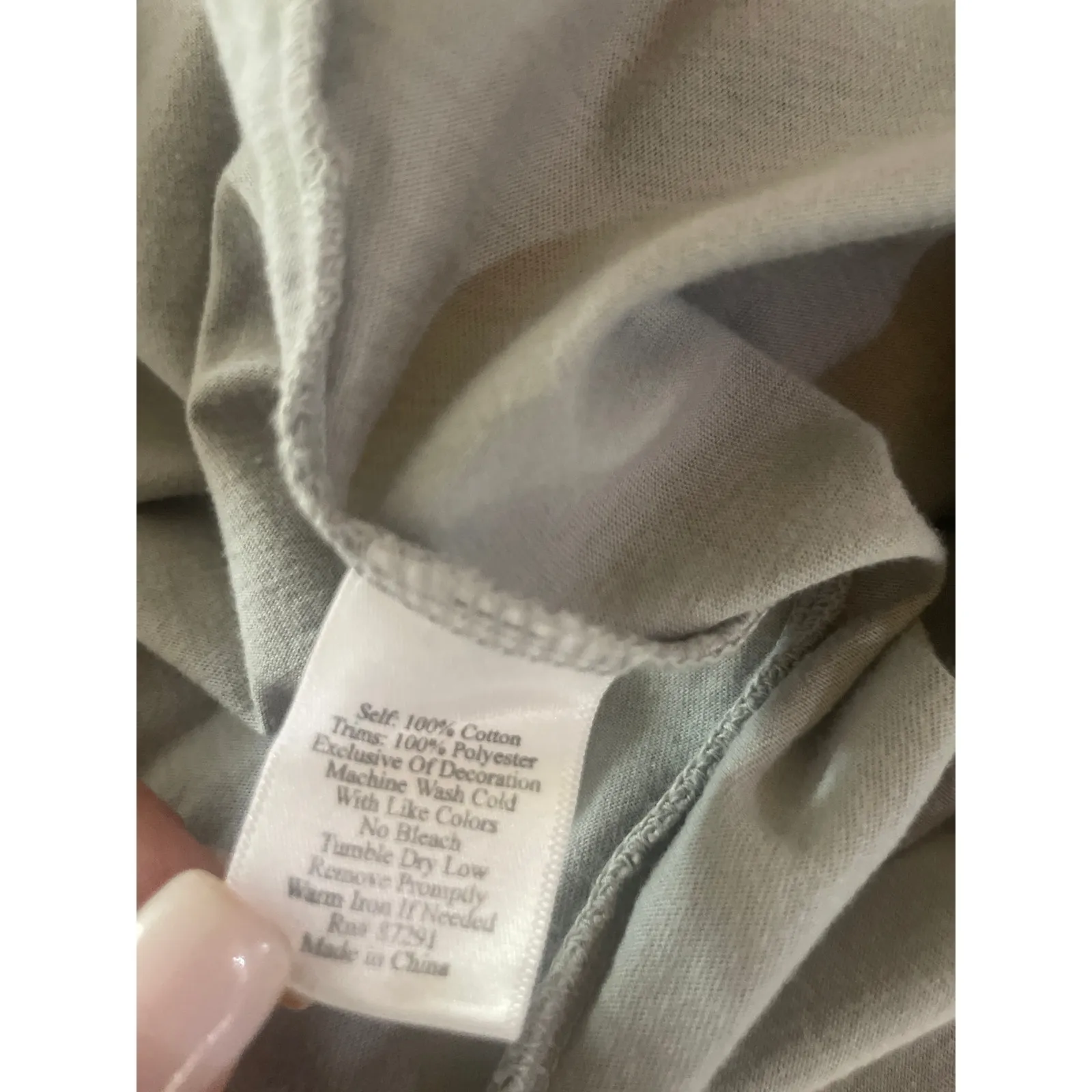 JOHNNY WAS Embroidered Dress JWLA Gray Floral Size Medium M CASUAL 100% Cotton - Image 6