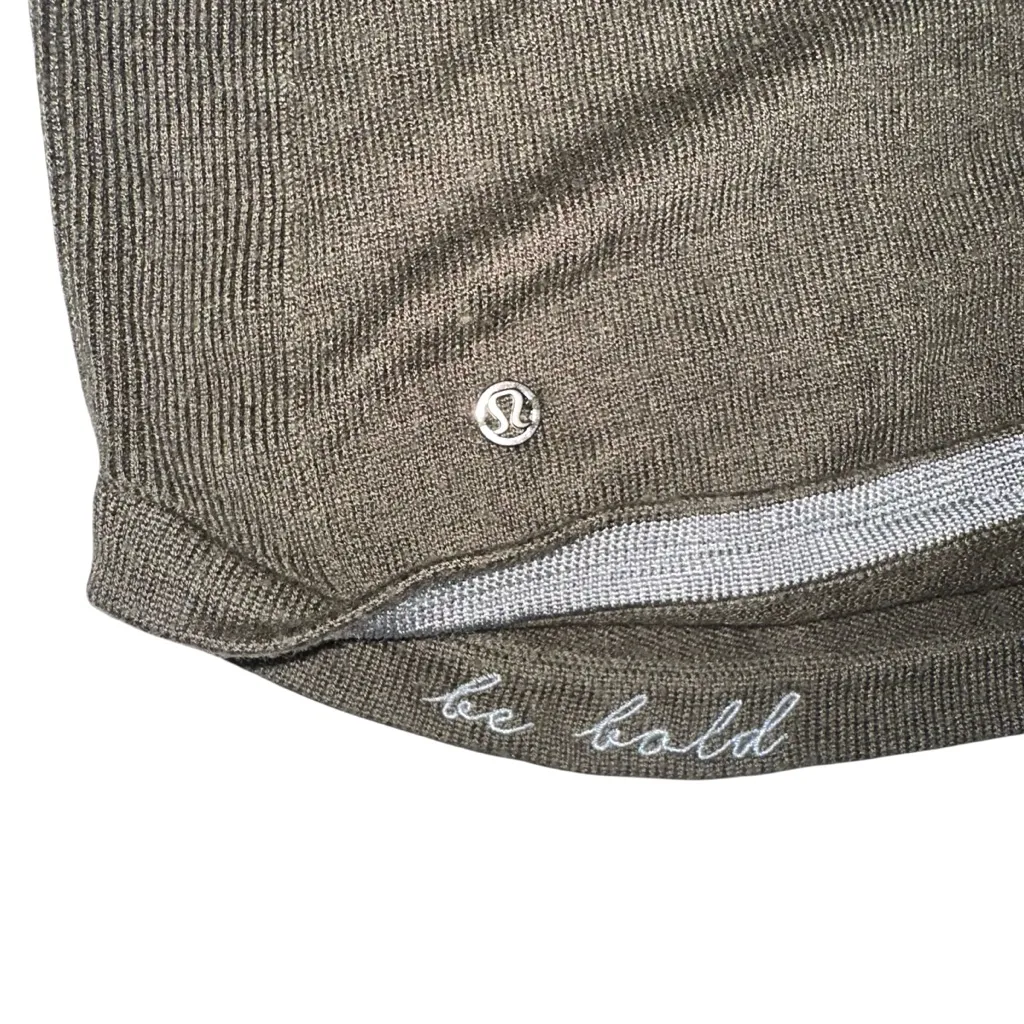 Lululemon Sunshine Coast Long Sleeve Cashmere Blend Crewneck Boolux Sweater Top - Image 4