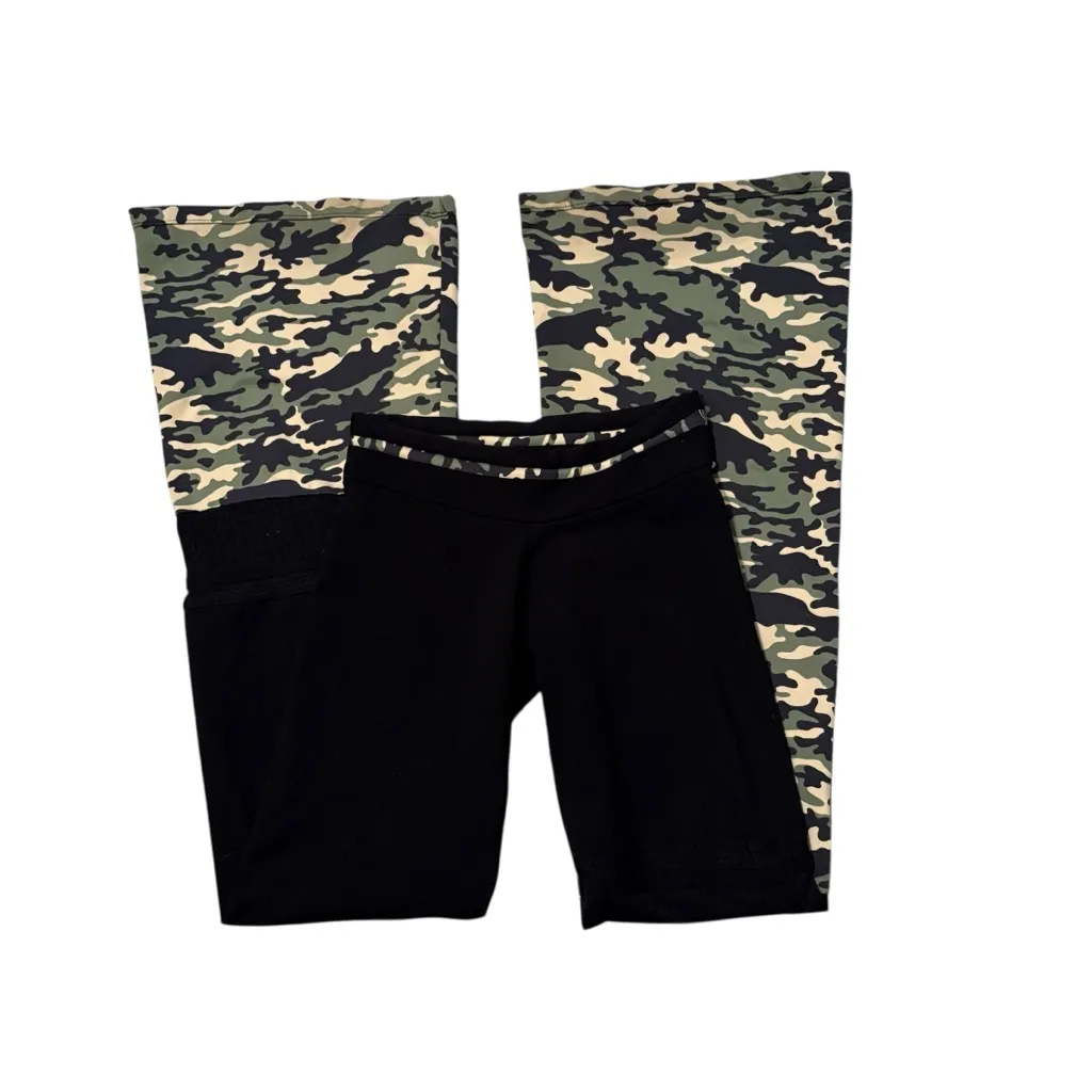 Margarita Supplex Sport Flared Camo Yoga Pants, Sz 2 Israel / US 4 - Image 8