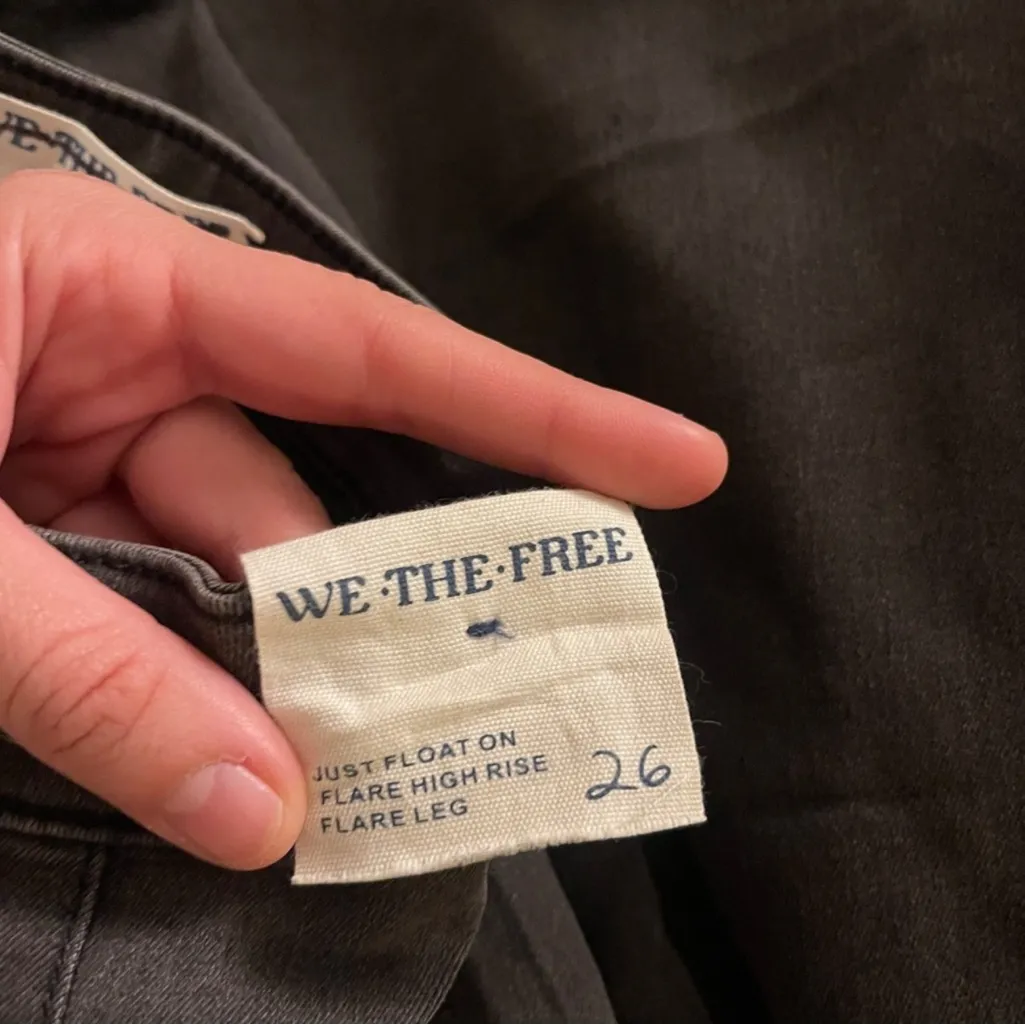 We The Free Just Float On Black Flare High Rise Jeans - Image 11