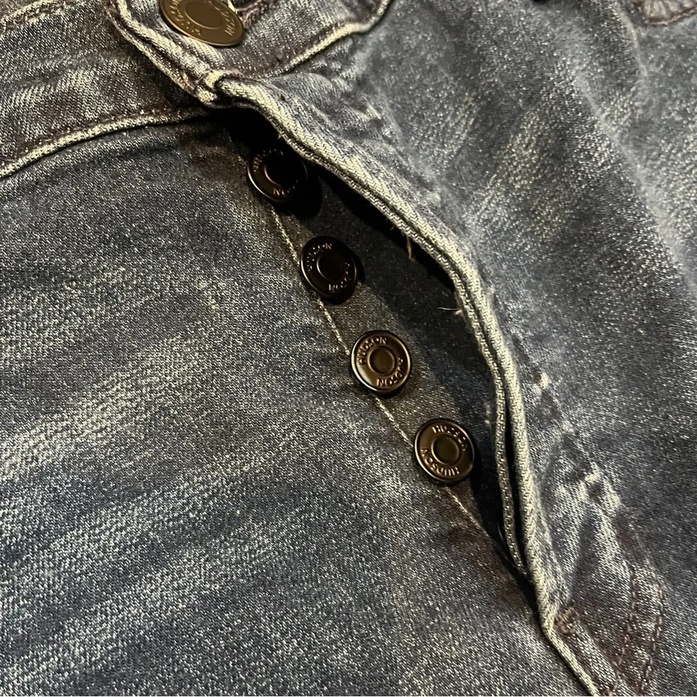 Hudson Rosie High-Rise Wide Leg Jean Dover Wash Size 33 - Image 7