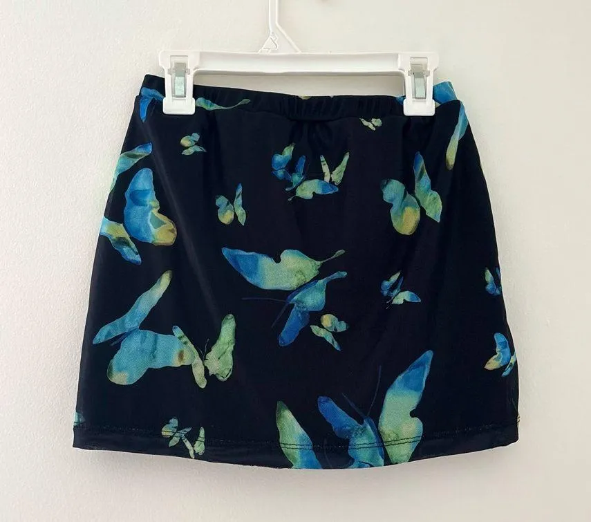 MOTEL rocks pelma butterfly mini skirt - Image 4