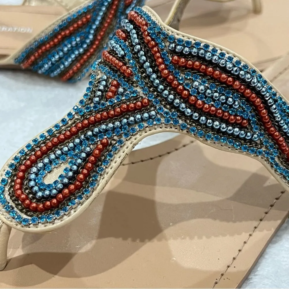 Berkley Beaded Sandals, Size 9.5 - Image 12