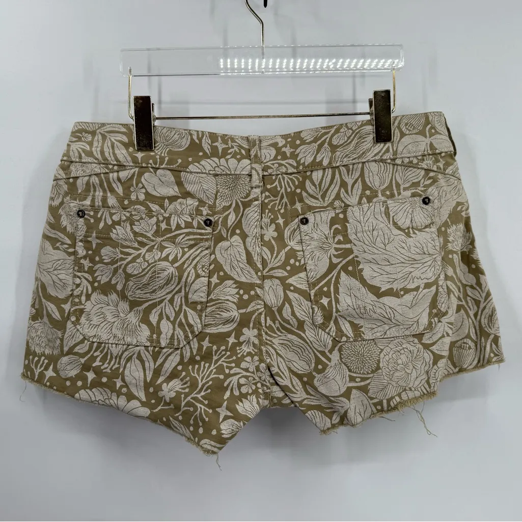 Anthropologie Floral Blooming print The Wanderer‎ Shorts size 32 - Image 4