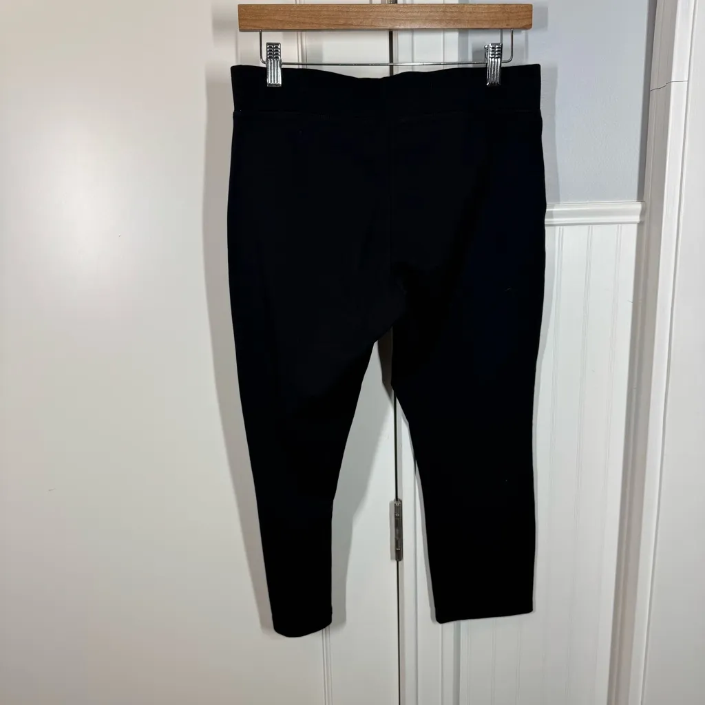 American Giant Ponte Slim Straight High Rise Pant Black Size 8 classic normcore - Image 4