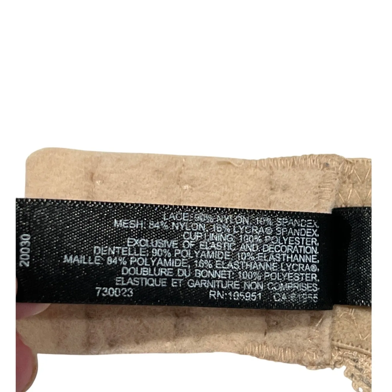 Natori Feathers T-Shirt Bra Cafe Beige Women's Size 32D Style 730023 MSRP $68 - Image 5