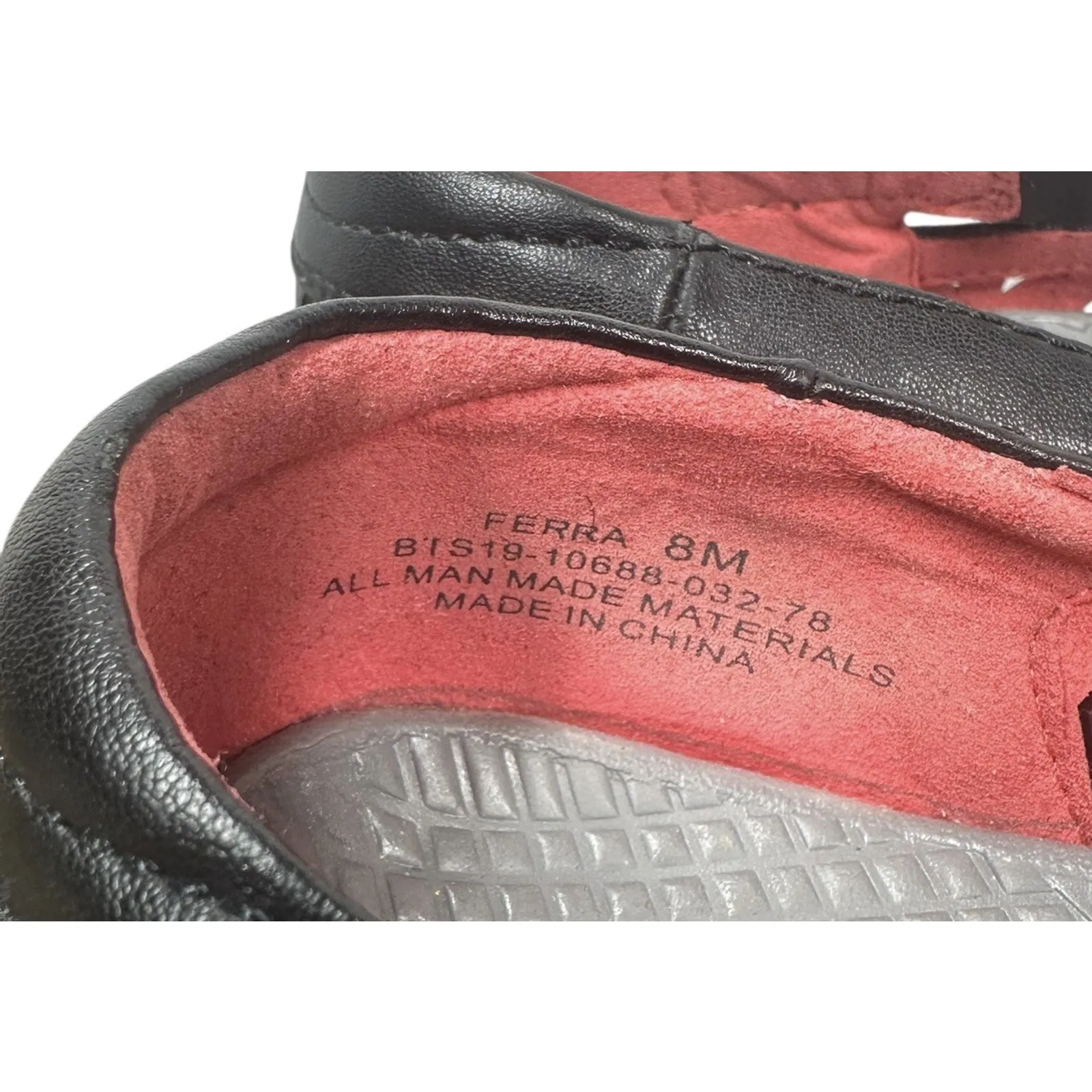 BareTraps Ferra Mary Jane Flats 8M Rebound Technology Black Comfort Shoes Laser - Image 11