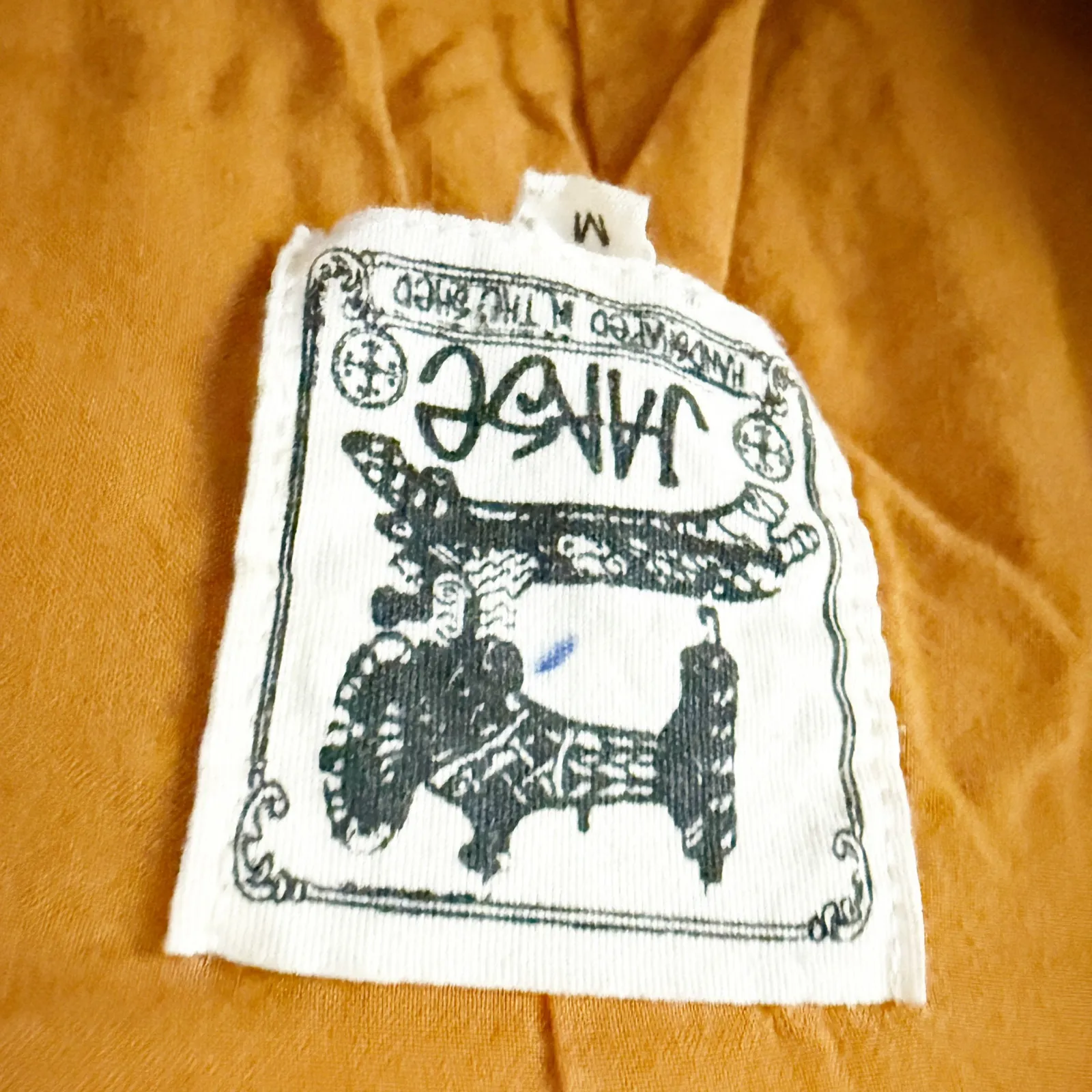 JAASE | Jodi Moto Biker Style Jacket Asymmetrical Zip Embroidered | Medium - Image 5