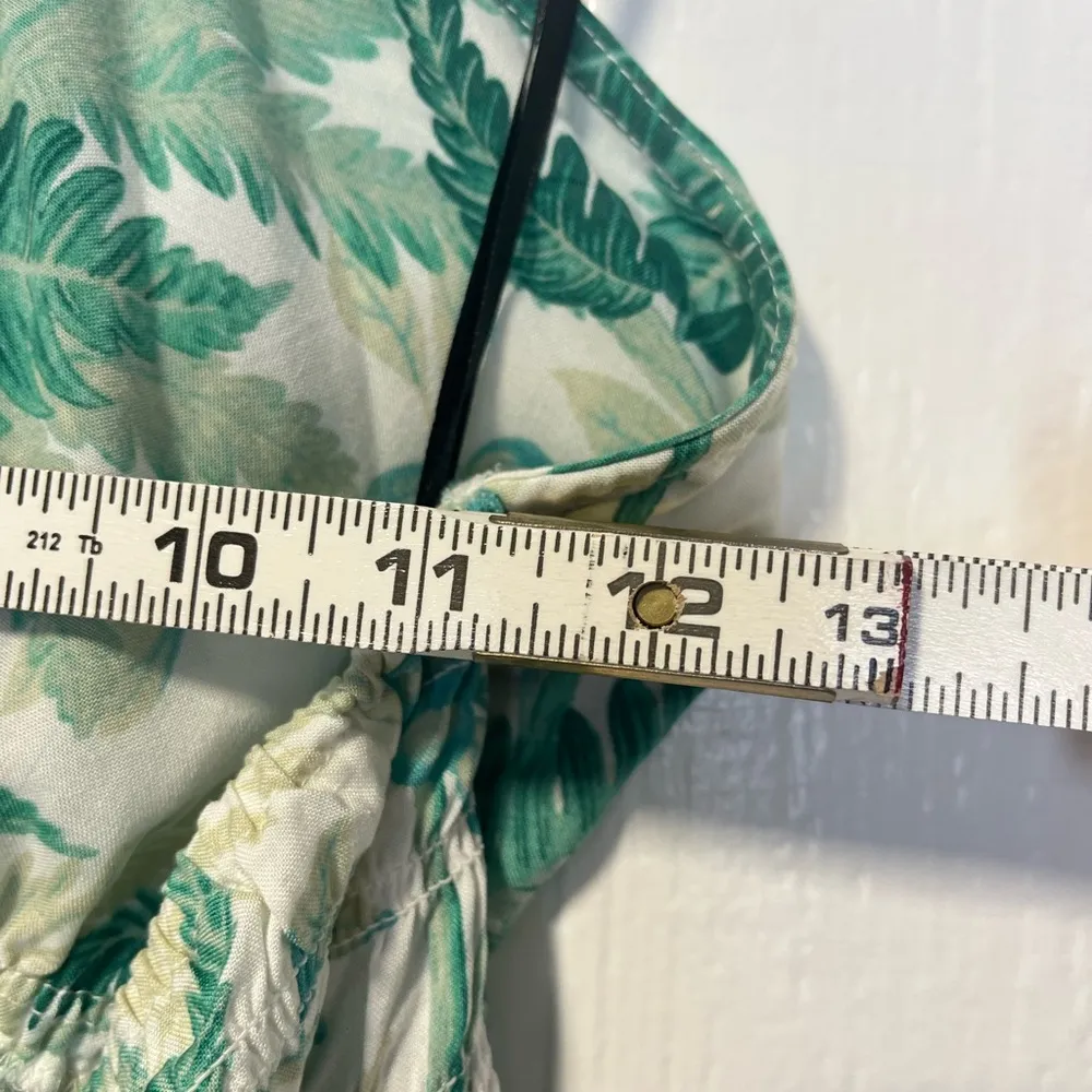 NWT H&M Tropical Green Halterneck Romper size XS - Image 5