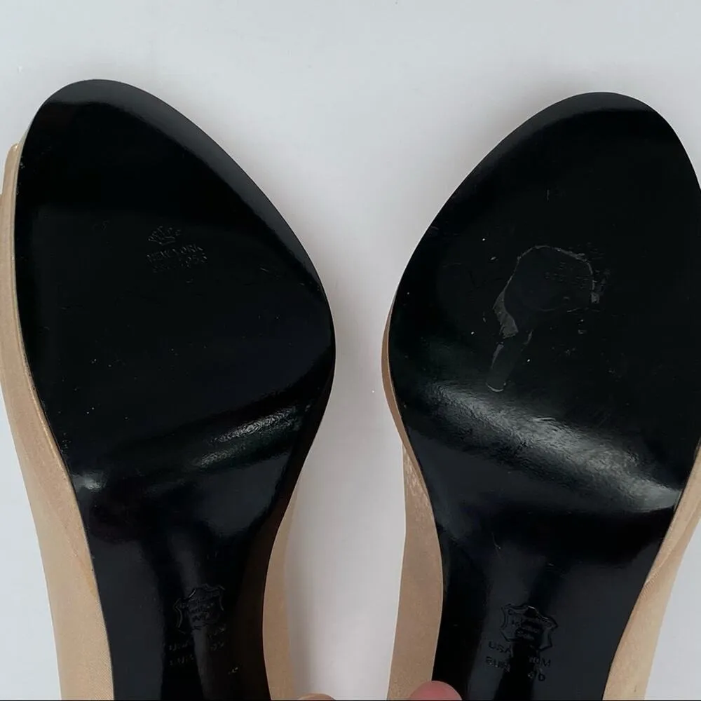 Nina New York Size 10 Pumps Satin Heels Formal Neutral Wedding Party Elegant - Image 16