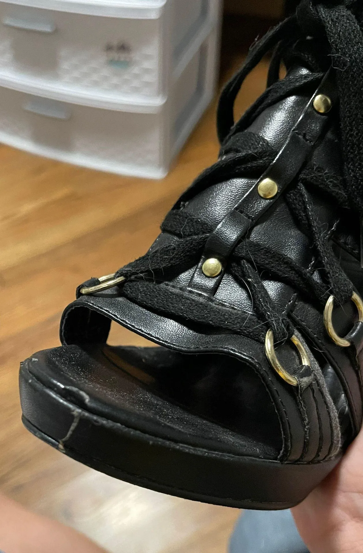 Shoedazzle Gladiator Heels - Image 8