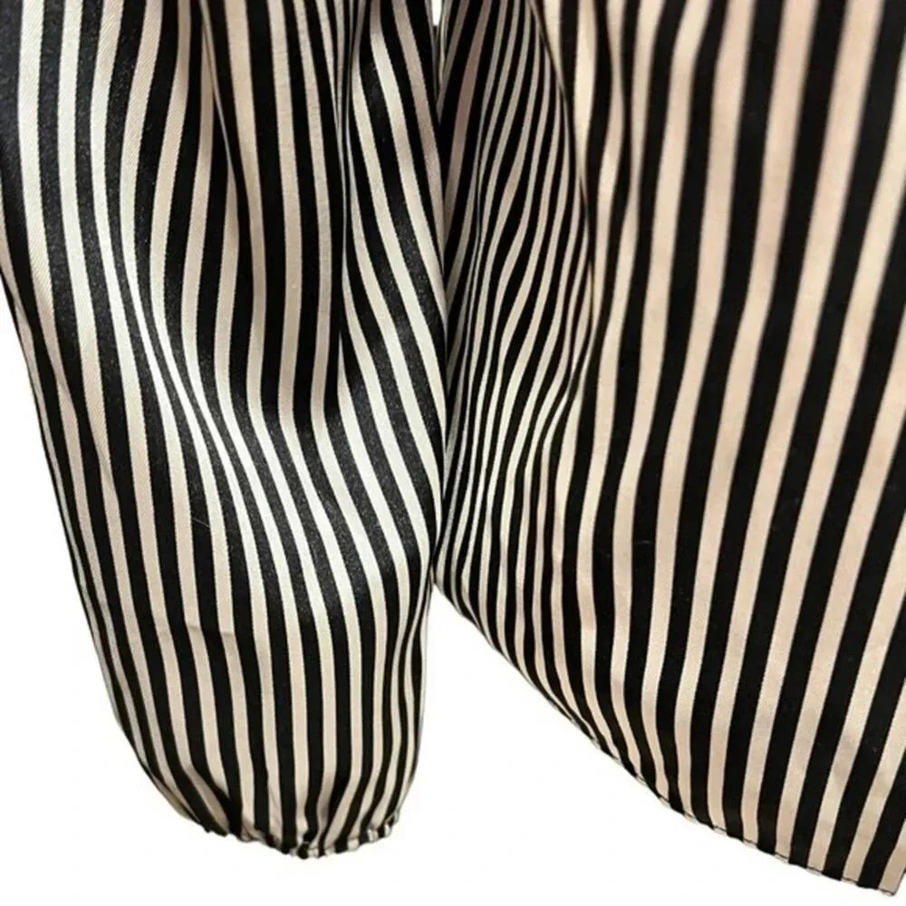 DREW Wrap‎ Striped Blouse Size S - Image 5