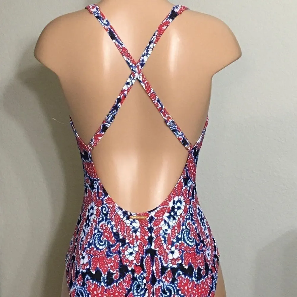 Michael Kors swimsuit. Size 4 NWOT Red - Image 7