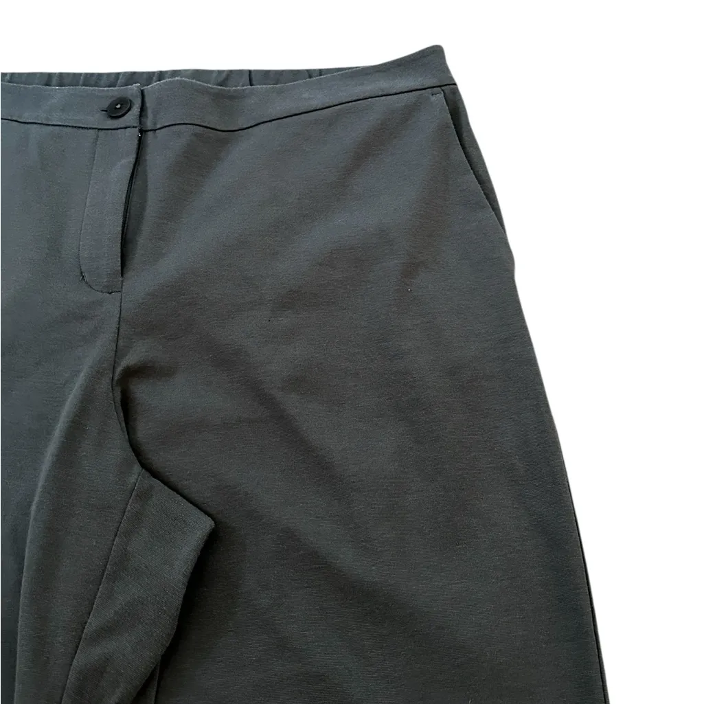 Eileen Fisher Gray 2pc Set Cardigan Pants Organic Cotton Minimalist Size Large - Image 8