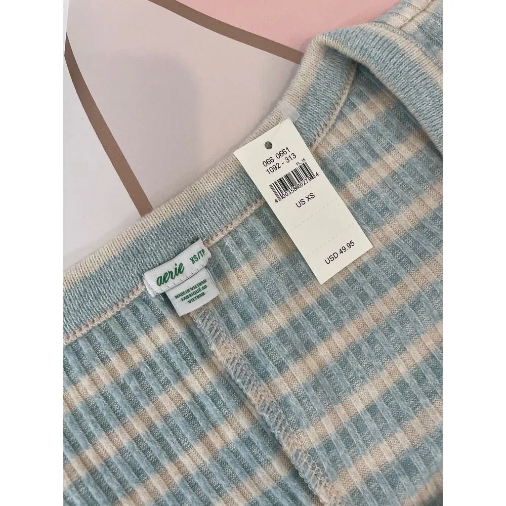 NWT AERIE Intimates & Sleepwear Ribbed Short Romper Soft & Comfy Size XS - Image 7